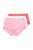 Ulla Popken 827465 Hipsters met kant 3-pack Roze - Slips - 