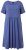 Ulla Popken 827920 Jersey jurk met korte mouwen Blauw - Jersey jurken - 
