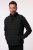 JP1880 Quilted Gilet Stand-Up Collar Black - Jassen - Grote Maten Herenjassen