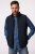 JP1880 Quilted Vest Techno Down Padding Navy - Jassen - Grote Maten Herenjassen