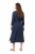 Ulla Popken 829143 Blousejurk Donkerblauw - Blousejurken - 