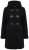 Ulla Popken 829347 Duffelcoat Zwart - Jassen - Grote maten dames jassen