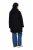 Ulla Popken 829347 Duffelcoat Zwart - Jassen - Grote maten dames jassen