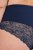 Ulla Popken 830094 Slips met kant 2-pack Donkerblauw - Slips - 