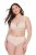 Ulla Popken 830094 Slips met kant 2-pack Beige - Slips - 