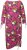 Ulla Popken 830151 Gebloemde jurk Roze - Maxi jurken - Grote maten maxi jurken