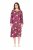 Ulla Popken 830151 Gebloemde jurk Roze - Maxi jurken - Grote maten maxi jurken