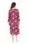 Ulla Popken 830151 Gebloemde jurk Roze - Maxi jurken - Grote maten maxi jurken
