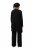 Ulla Popken 830749 Open geplisseerde blazer met brede revers Zwart - Blazers - Damesblazers in grote maten