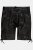 JP1880 831257 Leren short van nappaleer Zwart - Shorts - Grote Maten Korte Broeken Heren