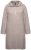 Ulla Popken 831589 Gebreide jurk met lange mouwen en col Grijs - Gebreide jurken - 