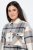 Ulla Popken 831641 Geruit overshirt van wolmix Antraciet - Jassen - Grote maten jassen voor dames