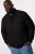 STHUGE Bomber Jacket Quilted Black - Jassen - Grote Maten Herenjassen