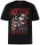 Men+ 180 T-shirt Rockin' Zwart - T-shirts - Grote Maten T-shirts Heren