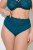 Ulla Popken 832864 Strings met kant Petrol - Slips - 