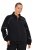 Ulla Popken 833237 Sportjas met reflecterende details Zwart - Jassen - Grote maten jassen voor dames