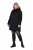 Ulla Popken 833341 Functioneel jack Zwart - Jassen - Grote maten jassen voor dames