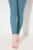 Ulla Popken 833718 Panty legging met kant Petrol - Panty's & sokken - 