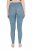 Ulla Popken 833718 Panty legging met kant Petrol - Panty's & sokken - 