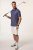JP1880 Jay-Pi QuickDry Small Print Golf Polo Shirt Navy Blue - Polo shirts - Grote Maten Poloshirts Heren
