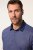 JP1880 Jay-Pi QuickDry Small Print Golf Polo Shirt Navy Blue - Polo shirts - Grote Maten Poloshirts Heren