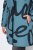 Ulla Popken 833977 Functionele jas Turquoise - Jassen - Grote maten dames jassen