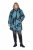 Ulla Popken 833977 Functionele jas Turquoise - Jassen - Grote maten dames jassen