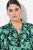 Ulla Popken 834191 Bedrukte blousejurk Zwart - Blousejurken - 