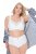Ulla Popken 834307 Corrigerende slip met kant Gebroken wit - Shapewear - 