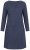 Ulla Popken 834371 Gestreepte sweatjurk Donkerblauw - Sweatjurken - 