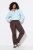 Ulla Popken 834662 Softshellbroek met fleecevoering Taupe - Outdoor - 