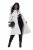 Ulla Popken 834990 Trenchcoat Taupe - Jassen - Grote maten dames jassen