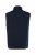 Men+ 414 Softshell bodywarmer met opstaande kraag Donkerblauw - Jassen - Grote Maten Herenjassen