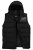Men+ 442 Bodywarmer gewatteerd met capuchon en print Zwart - Jassen - Grote Maten Herenjassen