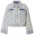 Ulla Popken 835486 Spijkerjas met wijde mouwen Denimblauw - Jassen - Grote maten jassen voor dames
