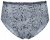 Ulla Popken 835633 Slips met dierenprint Antraciet - Slips - 