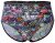 Ulla Popken 835633 Slips met dierenprint Meerkleurig - Slips - 