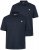Men+ 258 Poloshirt Donkerblauw set van 2 - Polo shirts - Grote Maten Poloshirts Heren
