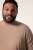 Men+ 276 T-shirt ronde hals Zand - T-shirts - Grote Maten T-shirts Heren