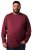 Men+ 307 T-shirt lange mouw Aubergine - T-shirts - Grote Maten T-shirts Heren