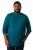 Men+ 307 T-shirt lange mouw Grijsblauw - T-shirts - Grote Maten T-shirts Heren
