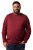 Men+ 313 T-shirt lange mouw bellyfit Koperbruin - T-shirts - Grote Maten T-shirts Heren