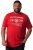 Men+ 424 T-shirt Trout Trophy Chilirood - T-shirts - Grote Maten T-shirts Heren