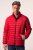 Boston Park 638 Gewatteerd jack bellyfit met opstaande kraag Rood - Jassen - Grote Maten Herenjassen