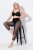 Ulla Popken 836800 Panty legging Zwart - Panty's & sokken - 
