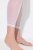 Ulla Popken 836800 Gestippelde panty legging Wit - Panty's & sokken - 