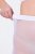 Ulla Popken 836805 Gestippelde anti-schuur shorts Wit - Anti-schuur shorts - 