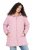 Ulla Popken 837208 Gewatteerd jack Oudroze - Jassen - Grote maten jassen voor dames