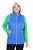 Ulla Popken 837409 Gewatteerd HYPRAR-vest Blauw - Bodywarmers - 
