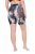 Ulla Popken 837679 Bedrukte anti-schuur shorts Donkerblauw - Anti-schuur shorts - 